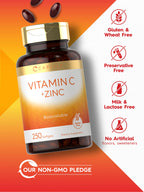 Carlyle Vitamin C with Zinc - 250 Softgels - image 4