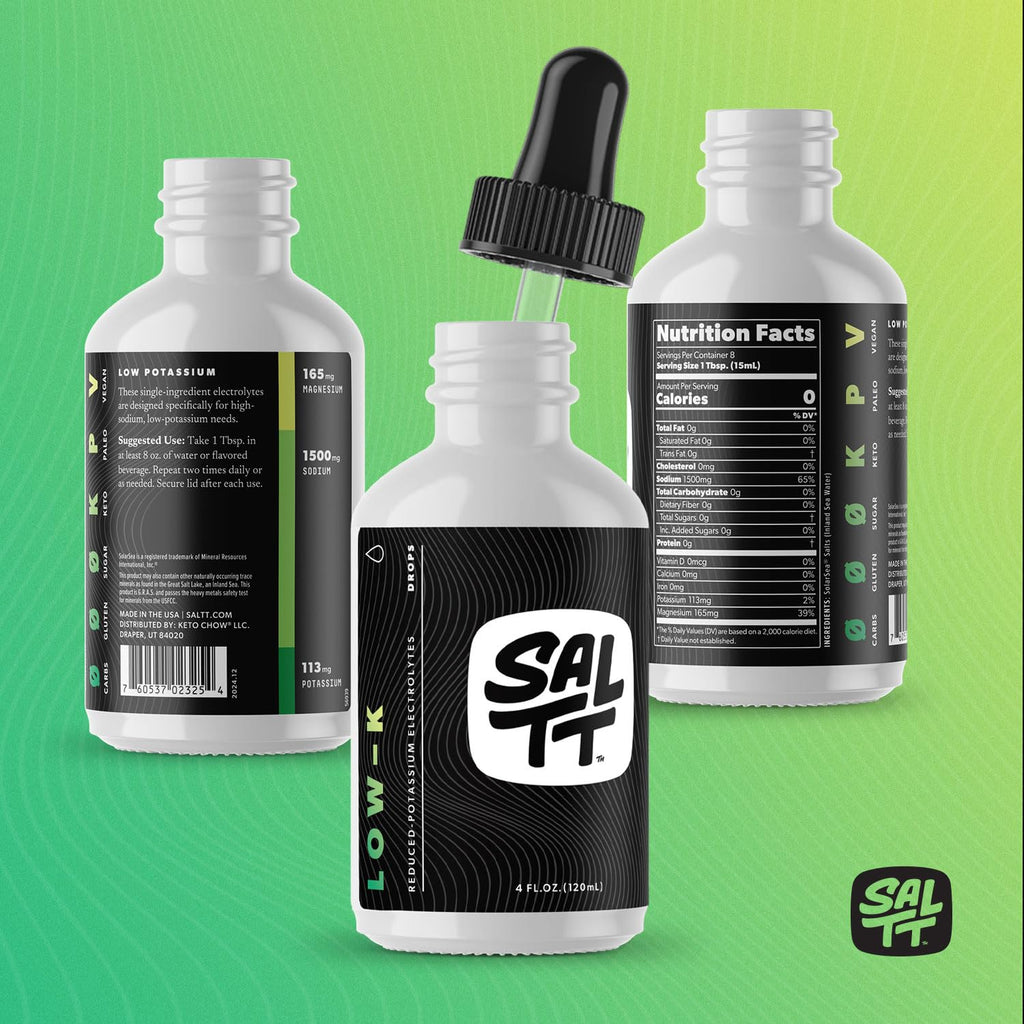Keto Chow SALTT Low-K Fasting Electrolyte Drops - 4 oz - image 9