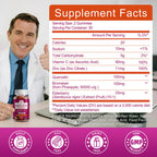 M inch Quercetin Gummies with Bromelain, Zinc & Vitamin C - 120 Gummies - image 2