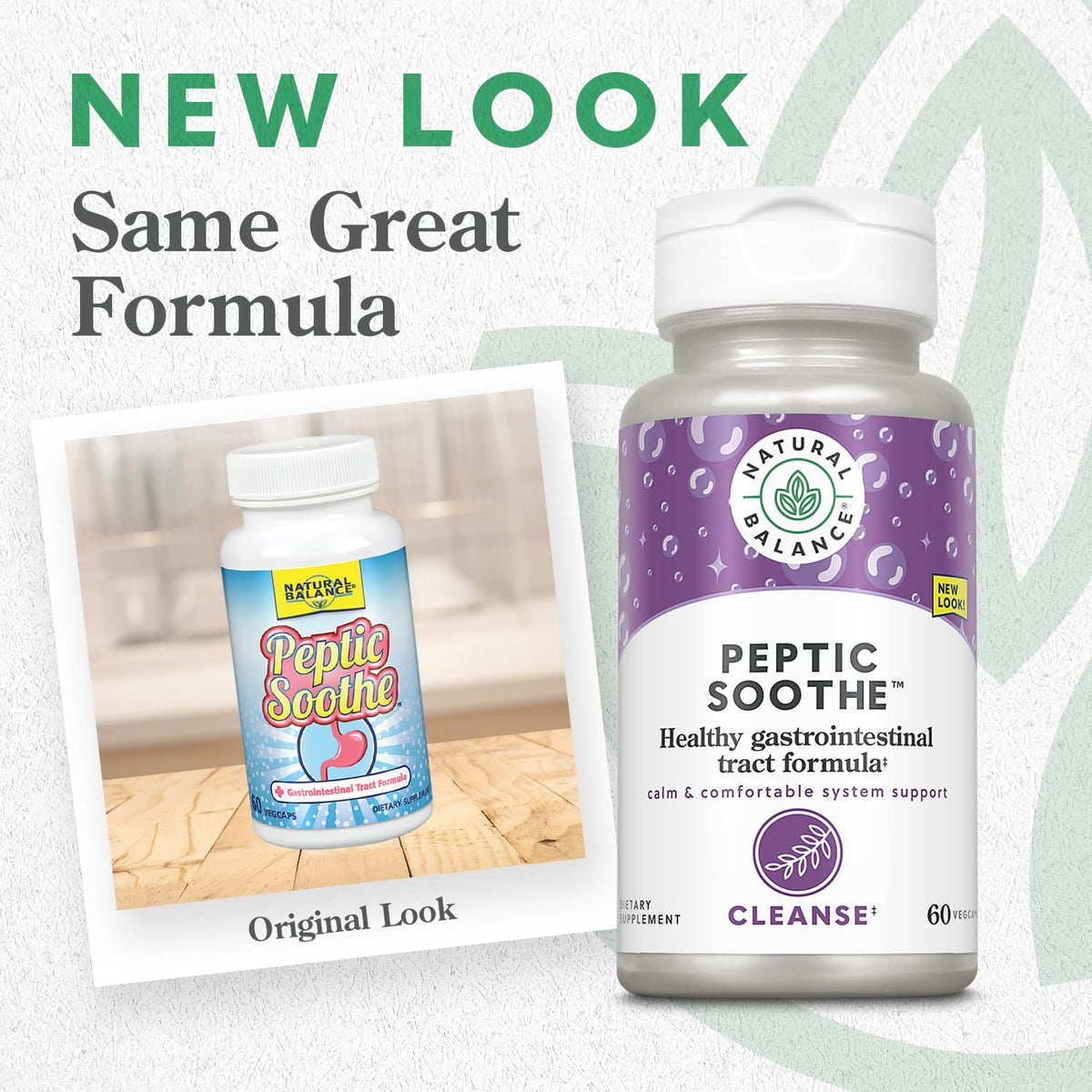 Natural Balance Peptic Soothe Gastrointestinal Formula - 60 Vegetarian Capsules - image 2