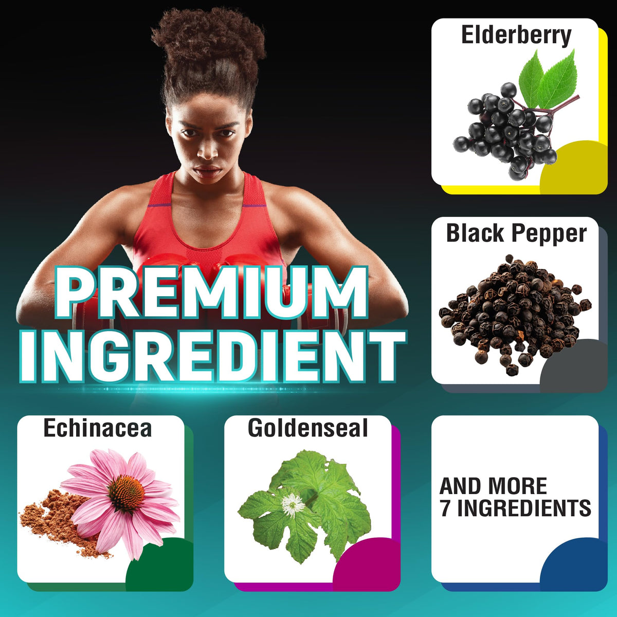 CIVIMUNA Echinacea Extract Capsules - 120 Capsules - image 4