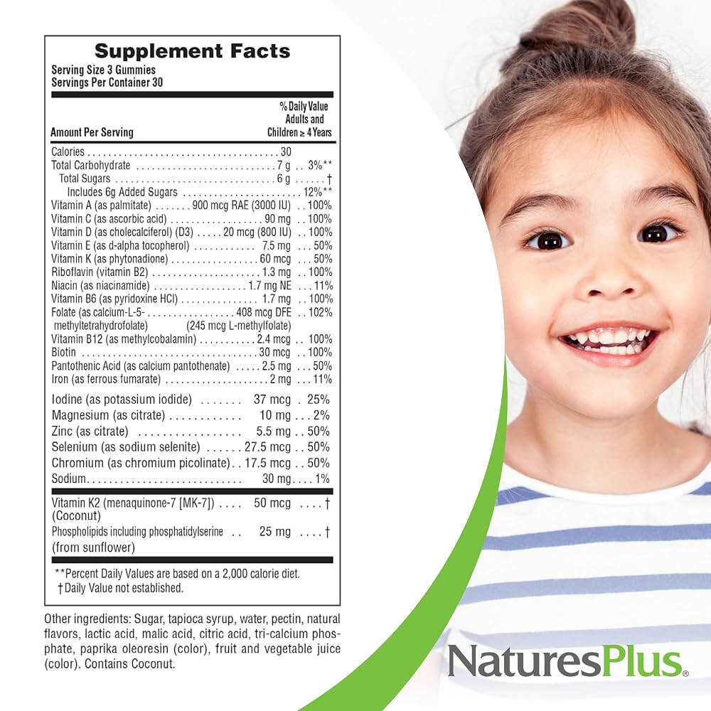 NaturesPlus Animal Parade Multivitamin Children's Gummies - 90 Count - image 5