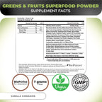 Nutrology Greens & Fruits-Naturally Sourced Fruits