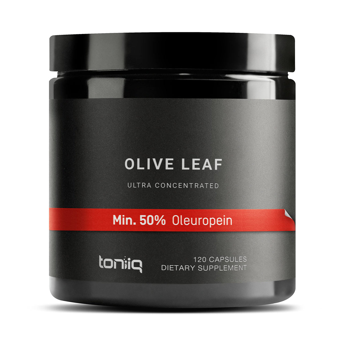 Toniiq Olive Leaf Extract 45:1 High Potency 500mg - 120 Capsules
