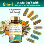 Organic Veda Marshmallow Turmeric MasTur Gut Health Supplement - 120 Capsules - image 3