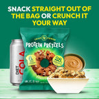 Crisp Power Everything Protein Pretzels High Protein Snack - 6 Pack - image 5
