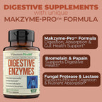 Vimerson Health Digestive Enzymes Multi-Enzyme - 60 Capsules - image 5