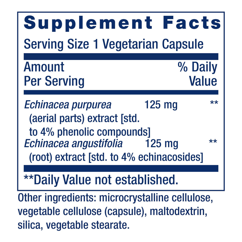 Life Extension Echinacea Elite Dual-Extract Immune Support - 60 Capsules - image 3