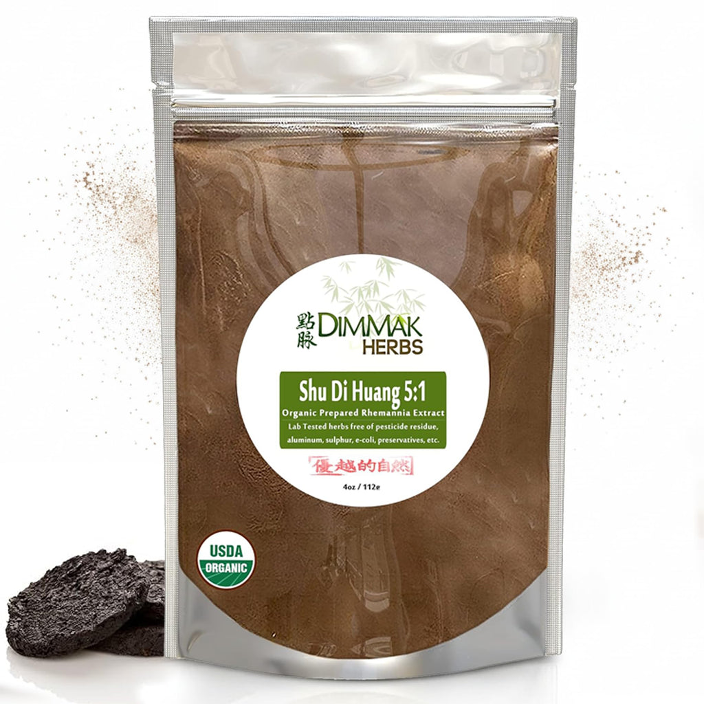 Dimmak Herbs Organic Prepared Rehmannia Root Extract 5:1 - 4oz