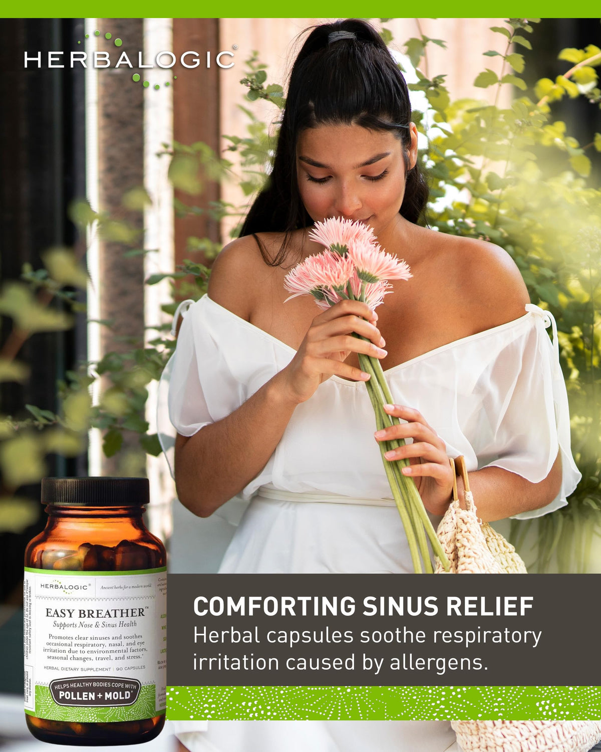 Herbalogic Easy Breather Herb Capsules for Sinus Health - 90 Capsules - image 3