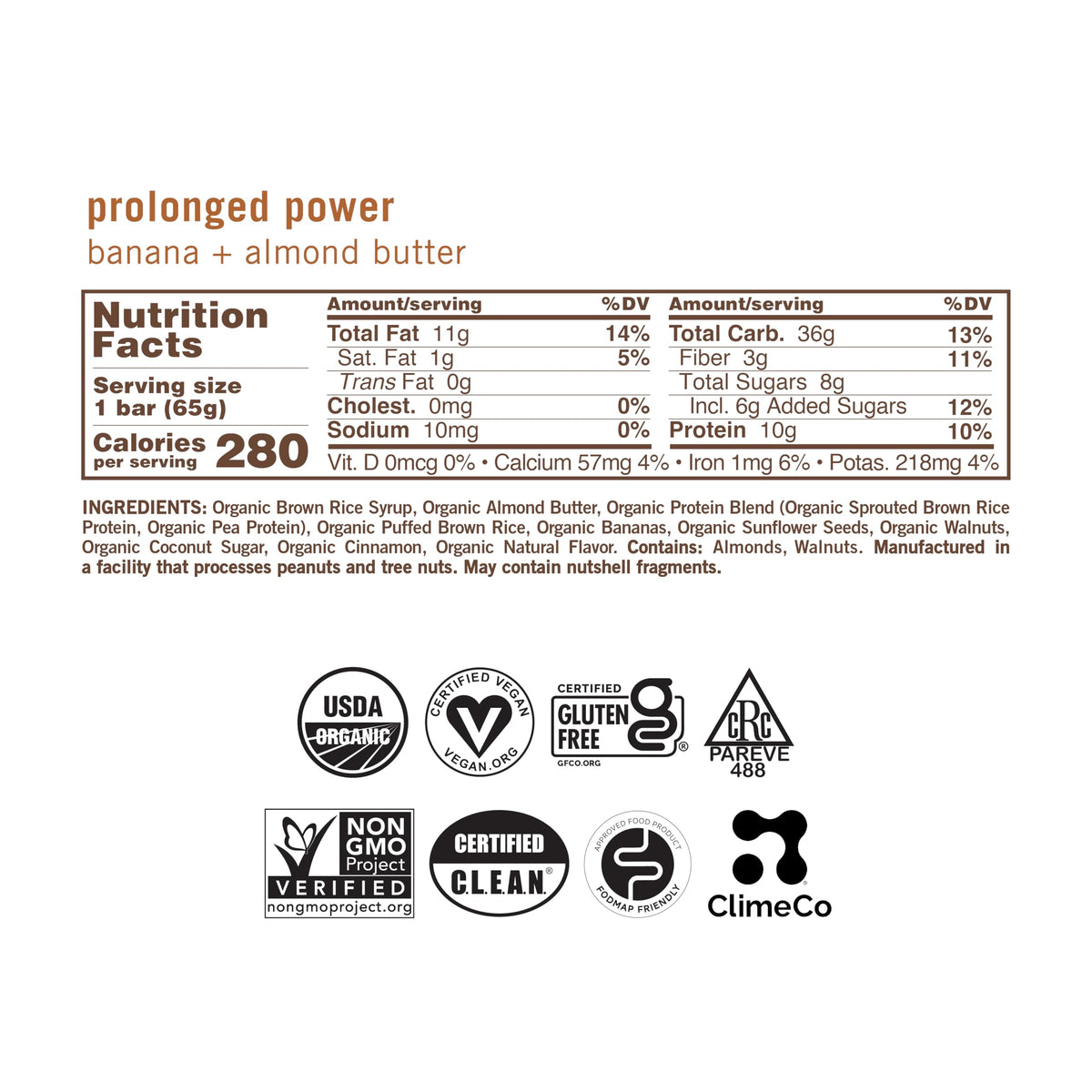 GoMacro MacroBar Organic Vegan Protein Bars