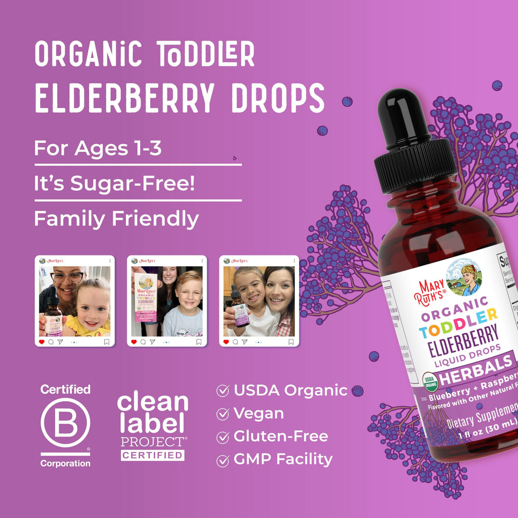 MARYRUTH'S Elderberry Liquid Drops