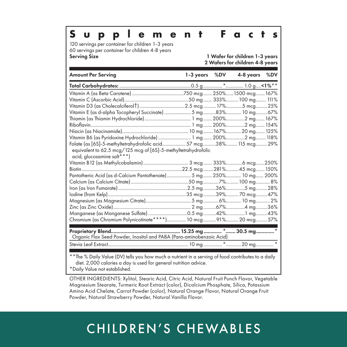 Michael's Children's Chewables Multivitamin - 120 Tablets - image 2
