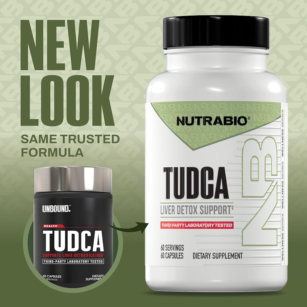 NutraBio Tudca Liver Detox Support 250 mg - 60 Capsules - image 2