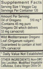 Vitality Works Oregano Oil Herbal Supplement - 120 Capsules - image 4