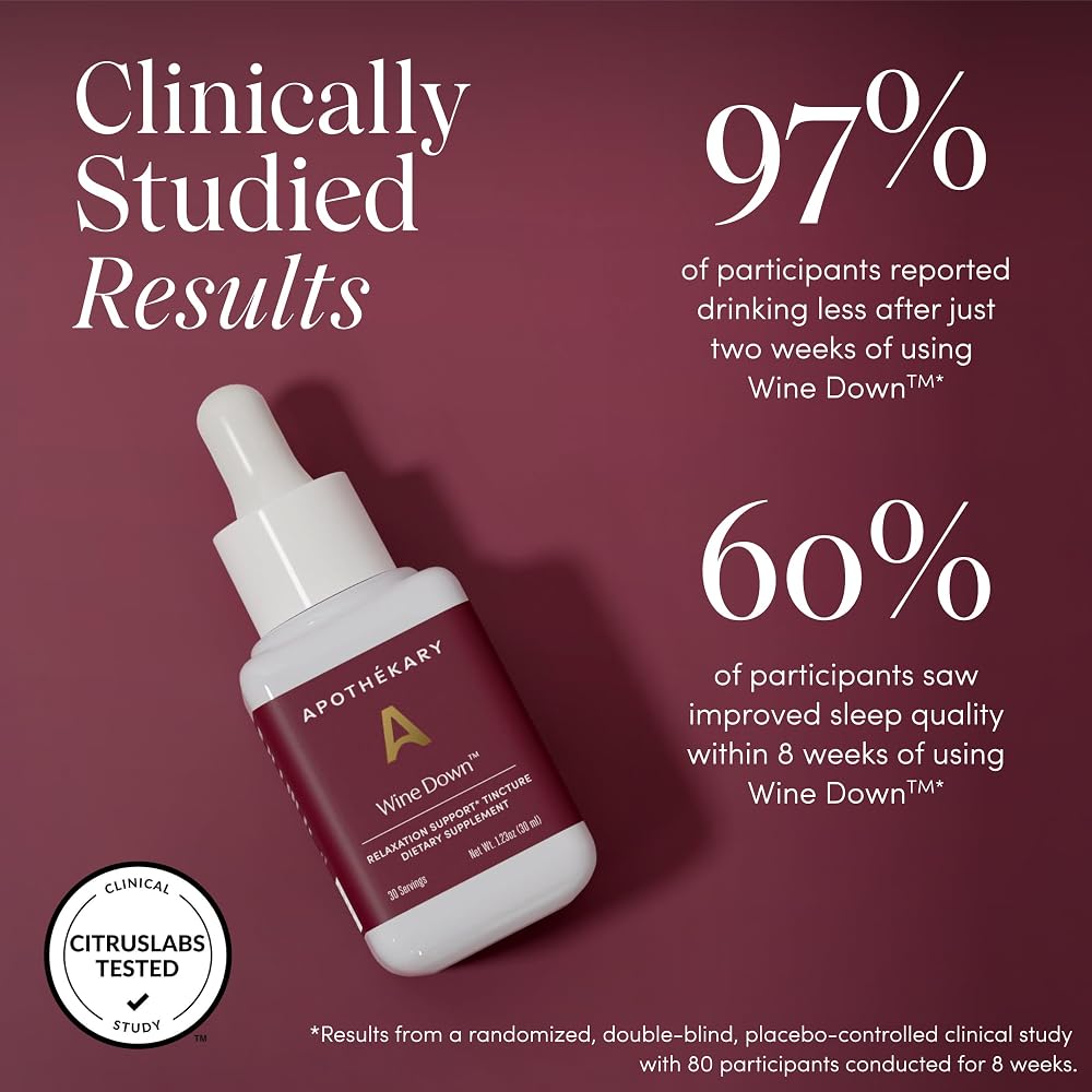 Apothékary ApothéKary Wine Down Liquid Herbal Drops