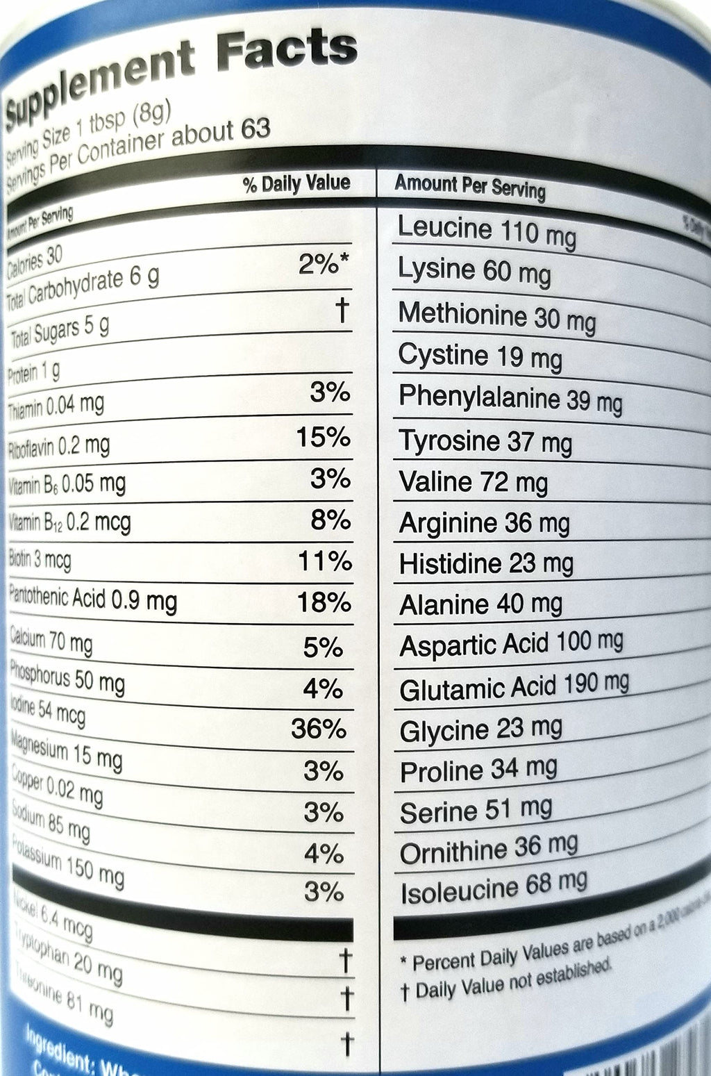 Lebasi Lactoserum Swiss Whey Supplement Powder - 2 x 500g - image 4