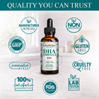 Live Wise Naturals Omega 3 DHA Baby Drops Vegan Liquid - 60 Servings - image 6