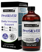 Thrival Labs ProSILVER Black Label Pure Colloidal Silver Liquid 30