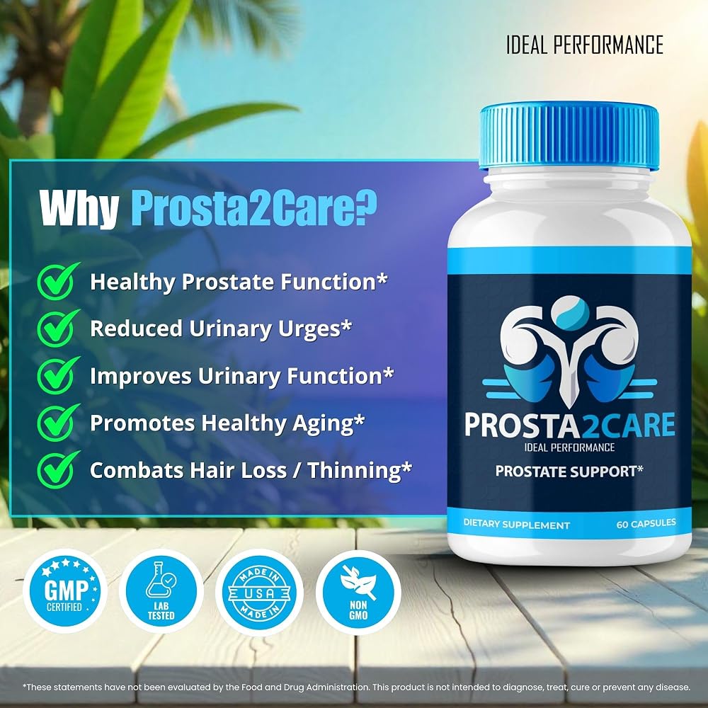 IDEAL PERFORMANCE Prosta2Care Prostate Support Capsules - 180 Count - image 5
