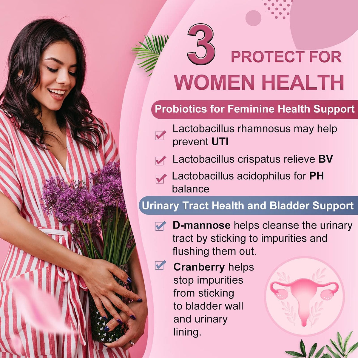 NATURE TARGET Probiotics for Women 60 Billion CFU - 90 Tablets - image 4