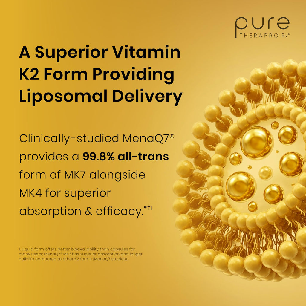 Pure Therapro Rx Vegan A-D-K “Full Spectrum" Drops for Best Absorption