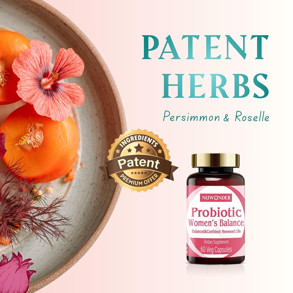 NUWONDER Prebiotics and Probiotics for Women - 60 Capsules - image 4