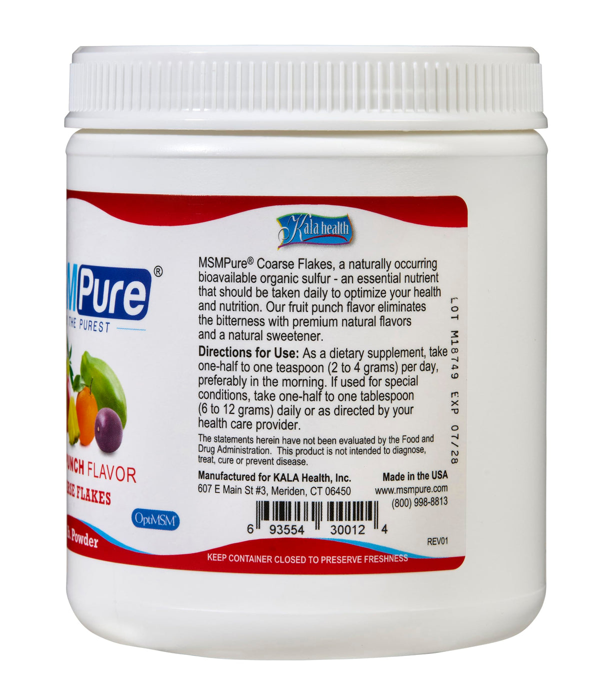 KALA HEALTH MSMPure Coarse Flakes