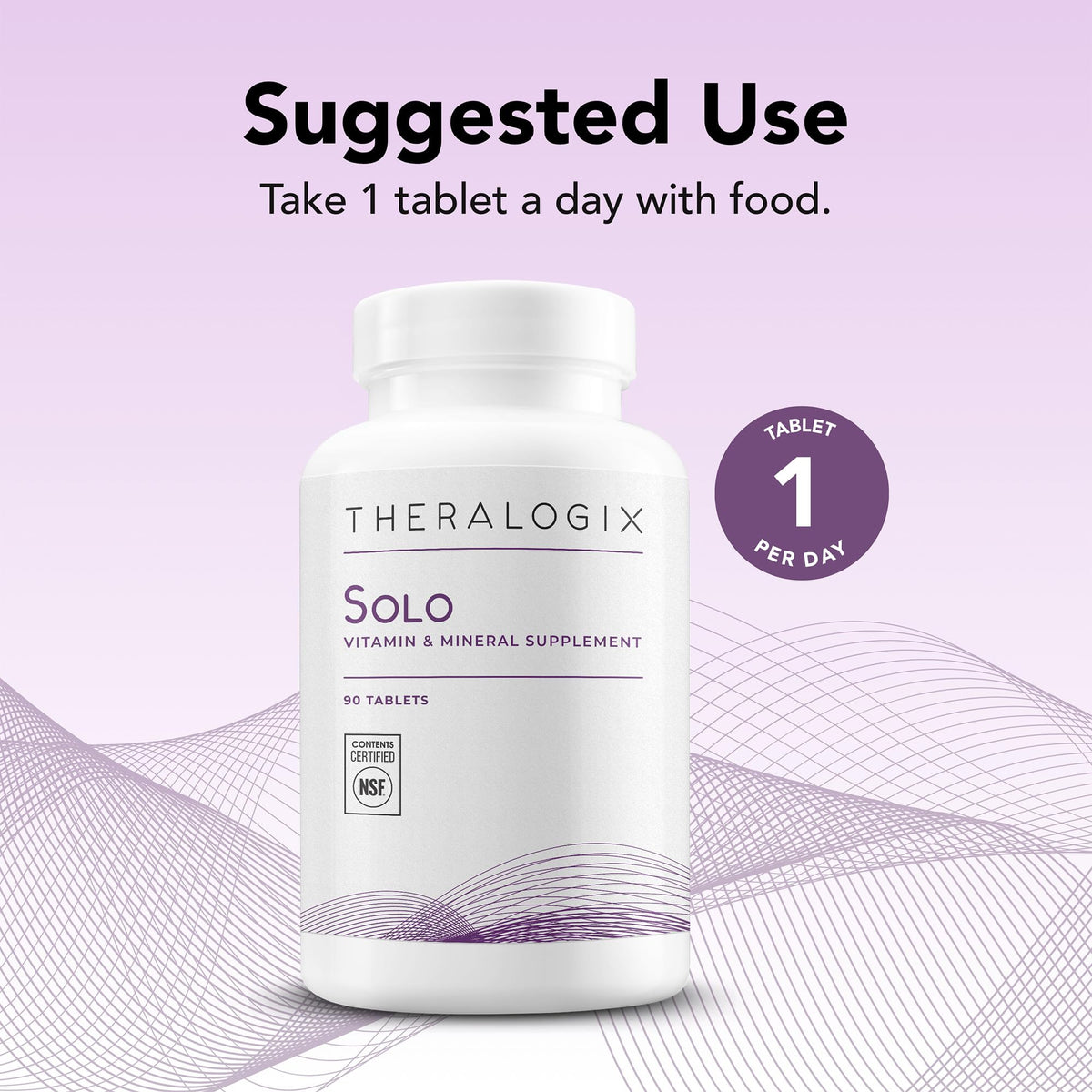 Theralogix Solo Multivitamin Without Iron - 90 Tablets - image 4