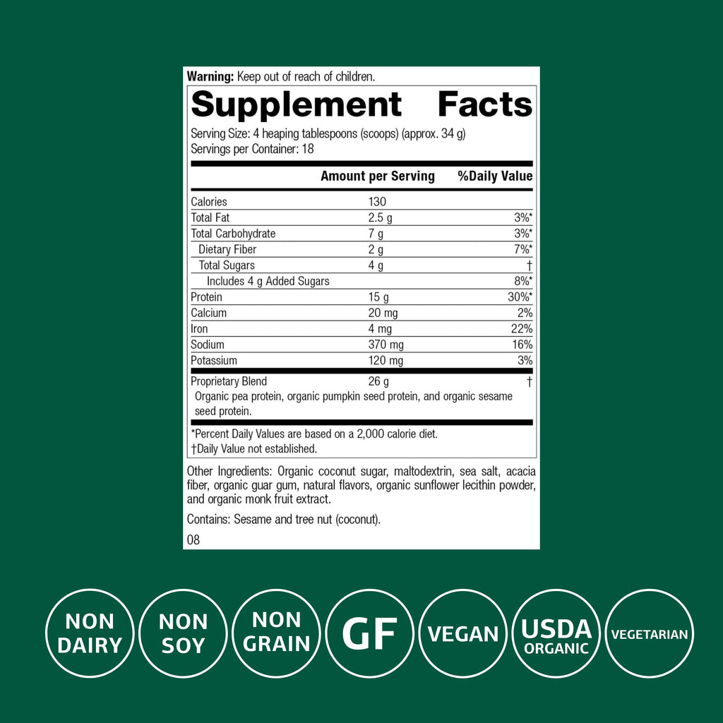 Standard Process Inc. PROTEIN_SUPPLEMENT_POWDER
