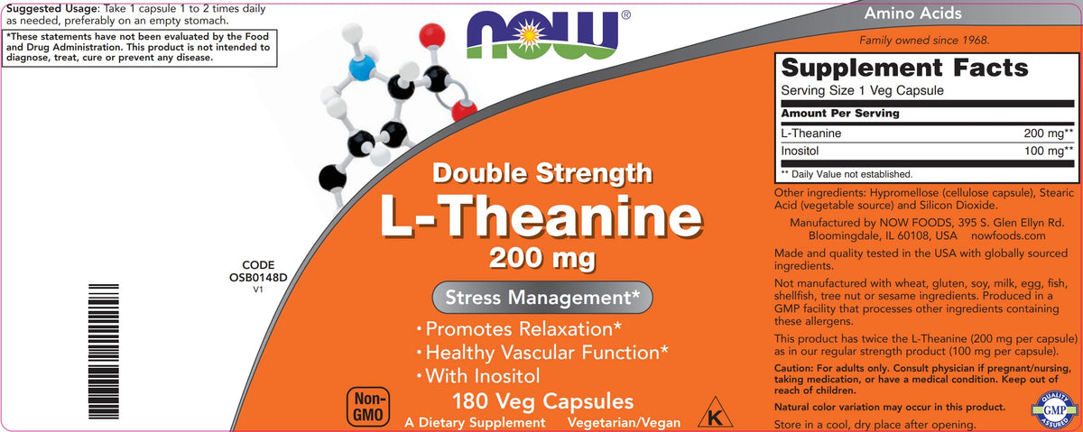 NOW Foods L-Theanine