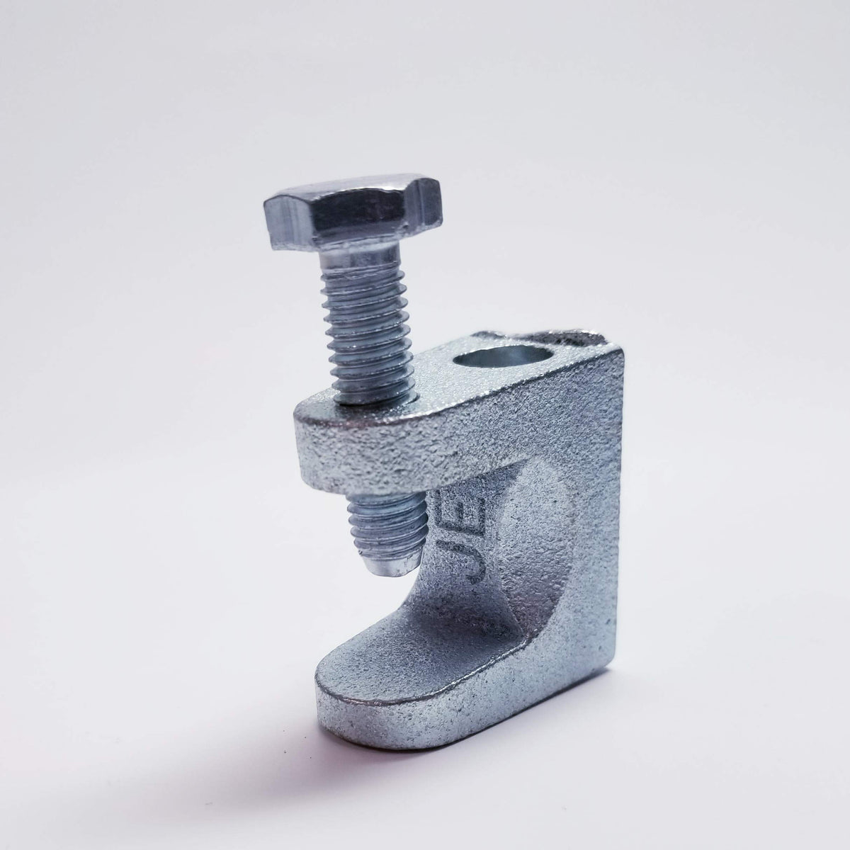 Quest Manufacturing I-Beam Mounting Clip for Cable Tray, Zinc - 1 Pack