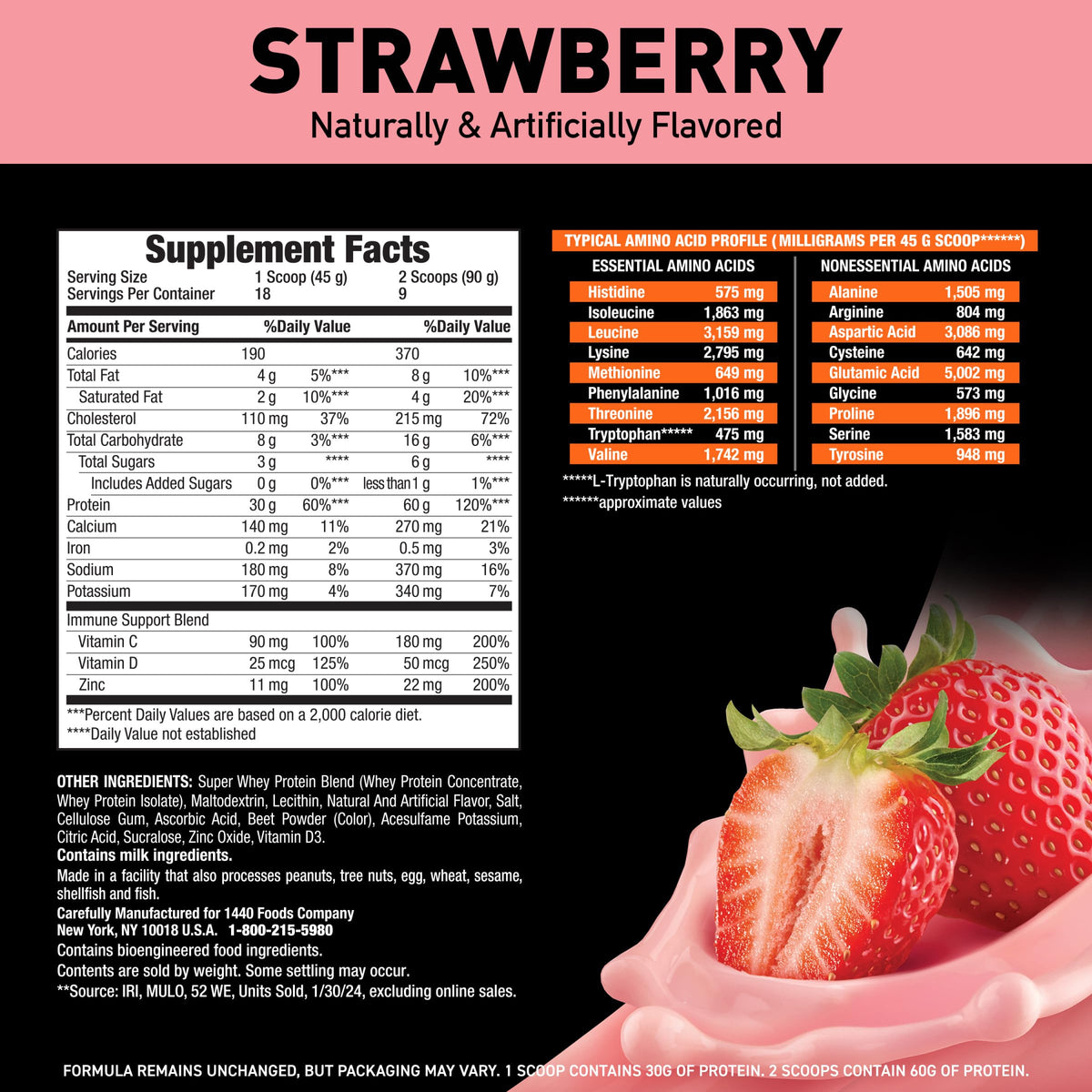 Body Fortress Super Advanced Whey Protein Powder
