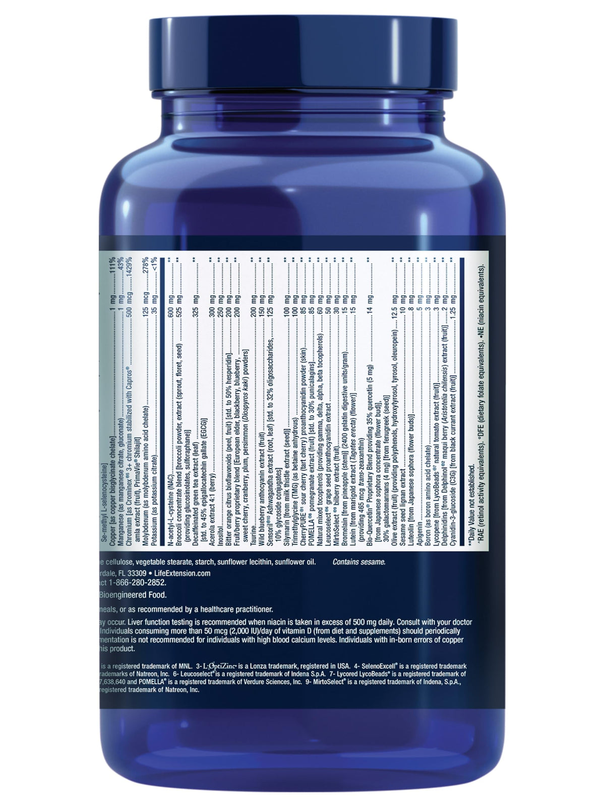 Life Extension Mix Multivitamin & Mineral Supplement - 360 Capsules - image 3