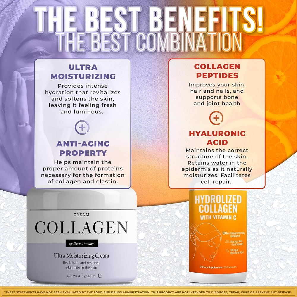 AURA VITAMINS Ultra Collagen Pack with Vitamin C - 60 Capsules - image 6