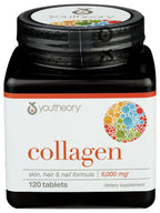 Youtheory Collagen with Vitamin C - 120 Tablets