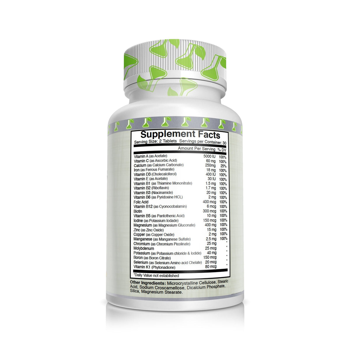 Natural Med Lab Multi-Vitamin & Minerals - 60 Tablets - image 2