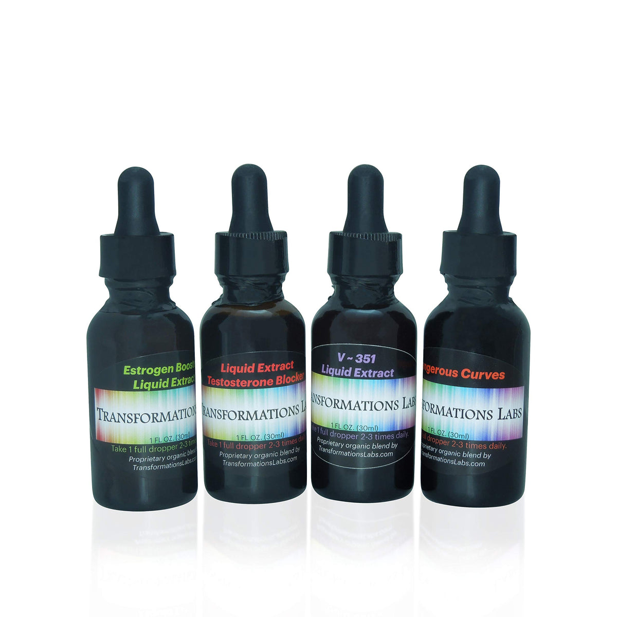 Transformations Labs MTF Feminizer Liquid Extract Kit - 4 Pack
