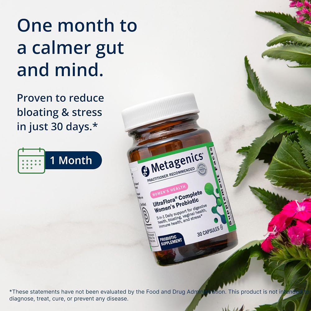 Metagenics UltraFlora Complete Probiotics for Women - 30 Capsules - image 5
