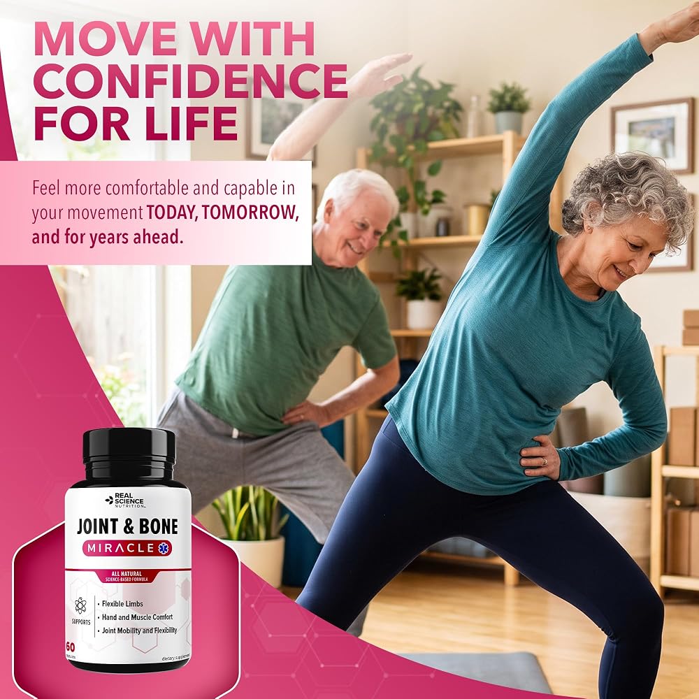 Real Science Nutrition Joint & Bone Support - 60 Capsules - image 5