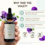 HerbEra Violet Alcohol-Free Herbal Extract Tincture