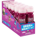 Vive Organic Brain + Immunity Blueberry Lemon Wellness Shot - 12 Pack