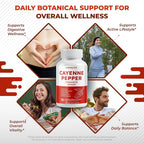 NuraFuse Cayenne Pepper 8-in-1 Complex for Digestive Wellness - 150 Capsules - image 5