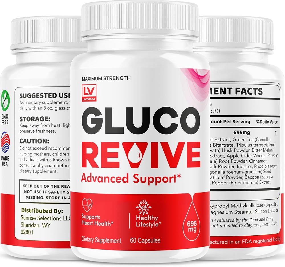 LIVORKA Gluco Revive Advanced Formula Support Capsules - 120 Capsules - image 9