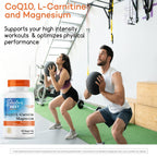 Doctor's Best CoQ10 L-Carnitine Magnesium - 90 Vegetarian Capsules - image 4