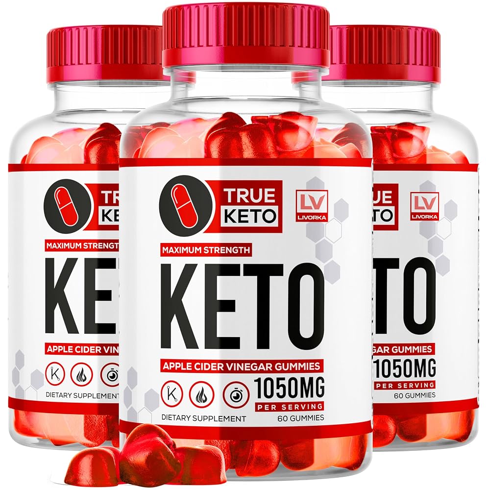 LIVORKA True Keto ACV Gummies Apple Cider Vinegar - 180 Gummies