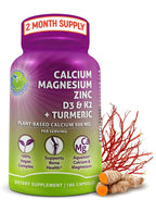 SUPPLEMENTS STUDIO Plant-Based Calcium 500mg (Aquamin) - Vegan