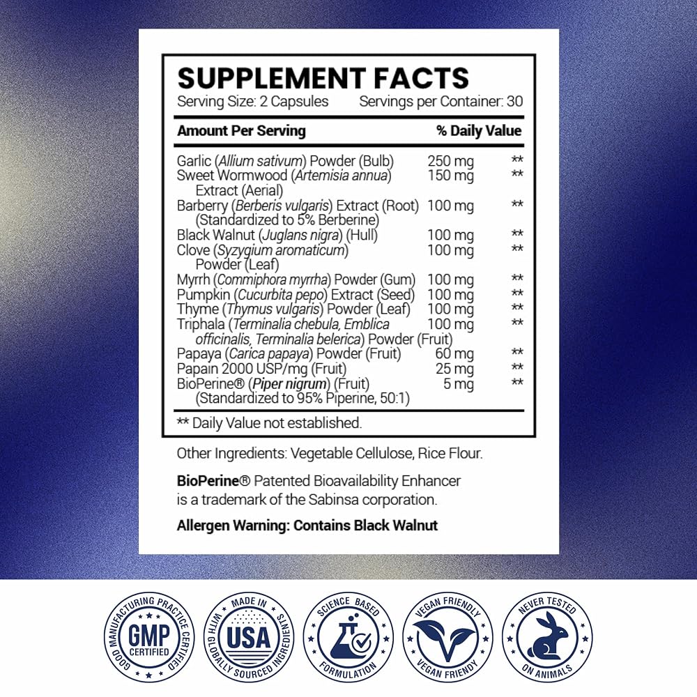 Research Verified Paraset - 60 Capsules