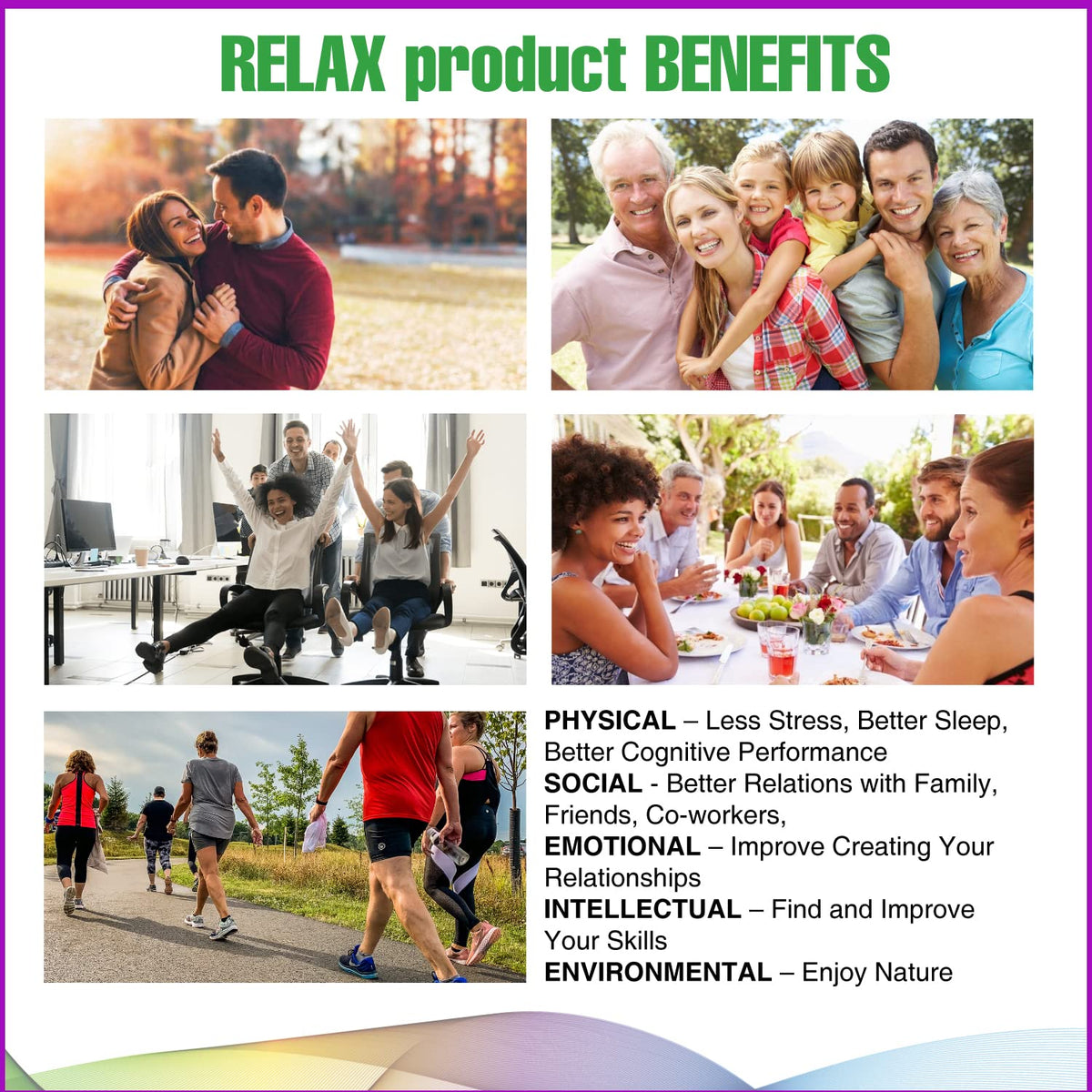 Spectra Vitamins Relax Support Supplement - 60 Capsules - image 6
