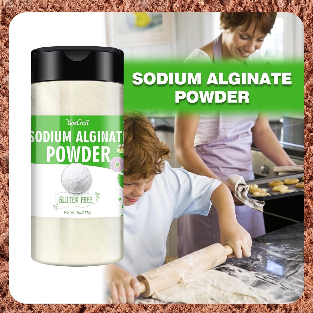 YumCraft Sodium Alginate Powder Food Grade Thickener - 4 oz - image 6